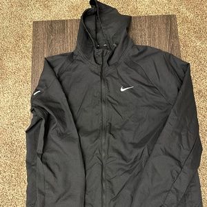 Men's Nike Running Jacket - Black - XL Tall